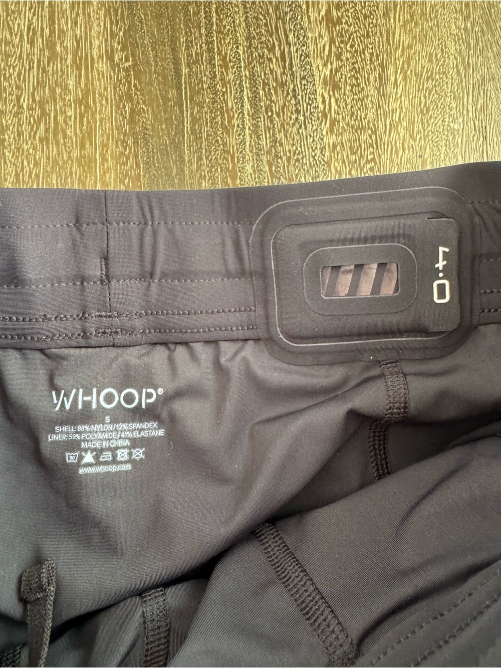 Men's WHOOP 4.0 ANY-WEAR Lined Short Storm Blue Size Small Training - Picture 6 of 8